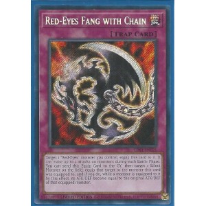 LDS1-EN021 Red-Eyes Fang with Chain – Secret Rare